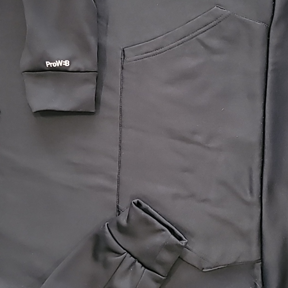 Spyder Mens Pullover Hoodie Sweatshirt Black Medium - Picture 4 of 12